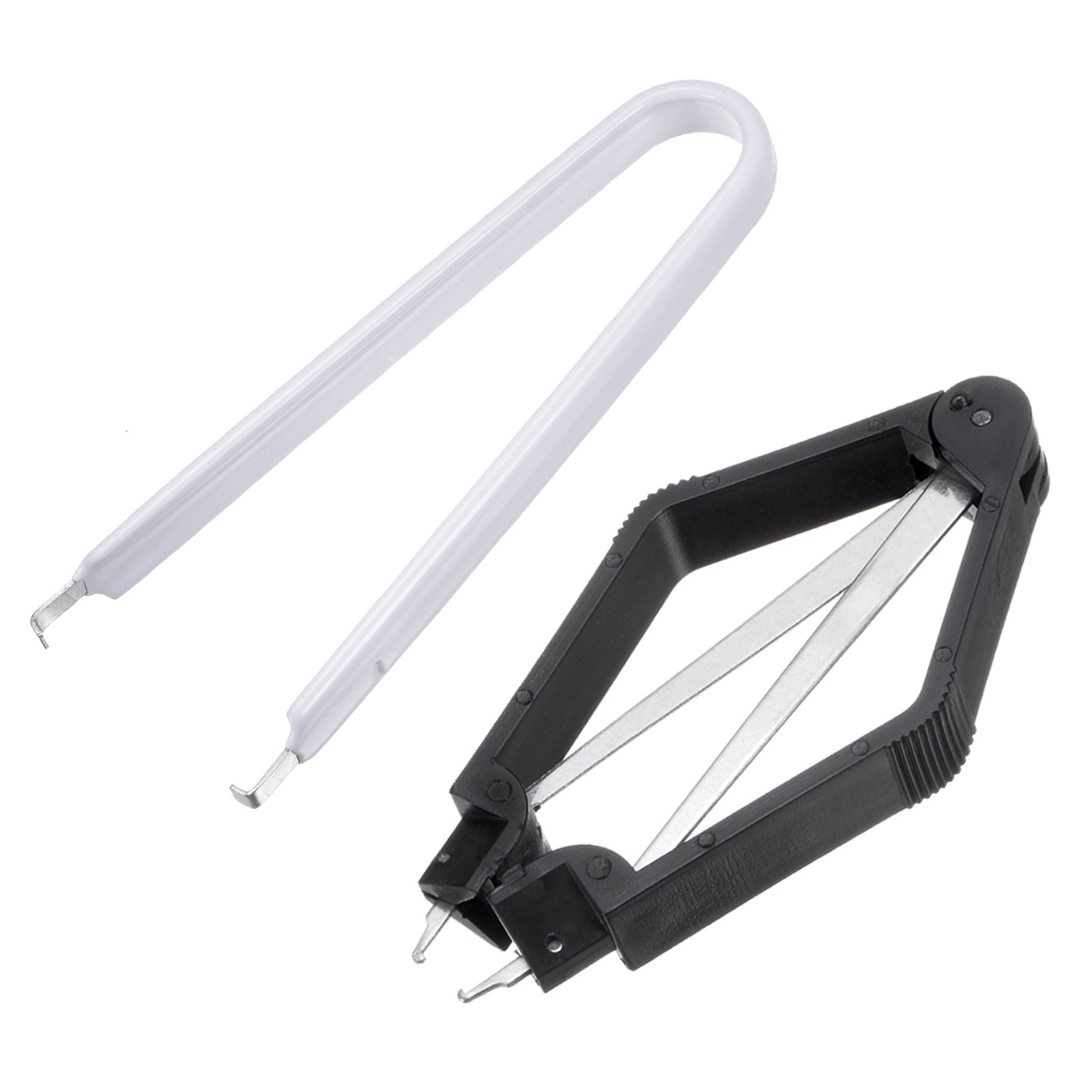Chip Extractor 100mm with U Shape IC Chip Switch Puller White, 2pcs