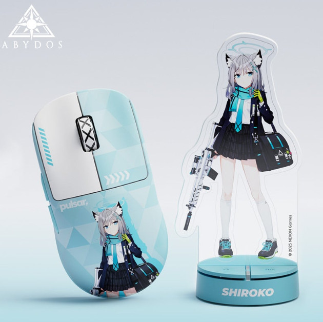 Pulsar X2 CrazyLight Blue Archive Edition Shiroko Wireless Gaming Mouse