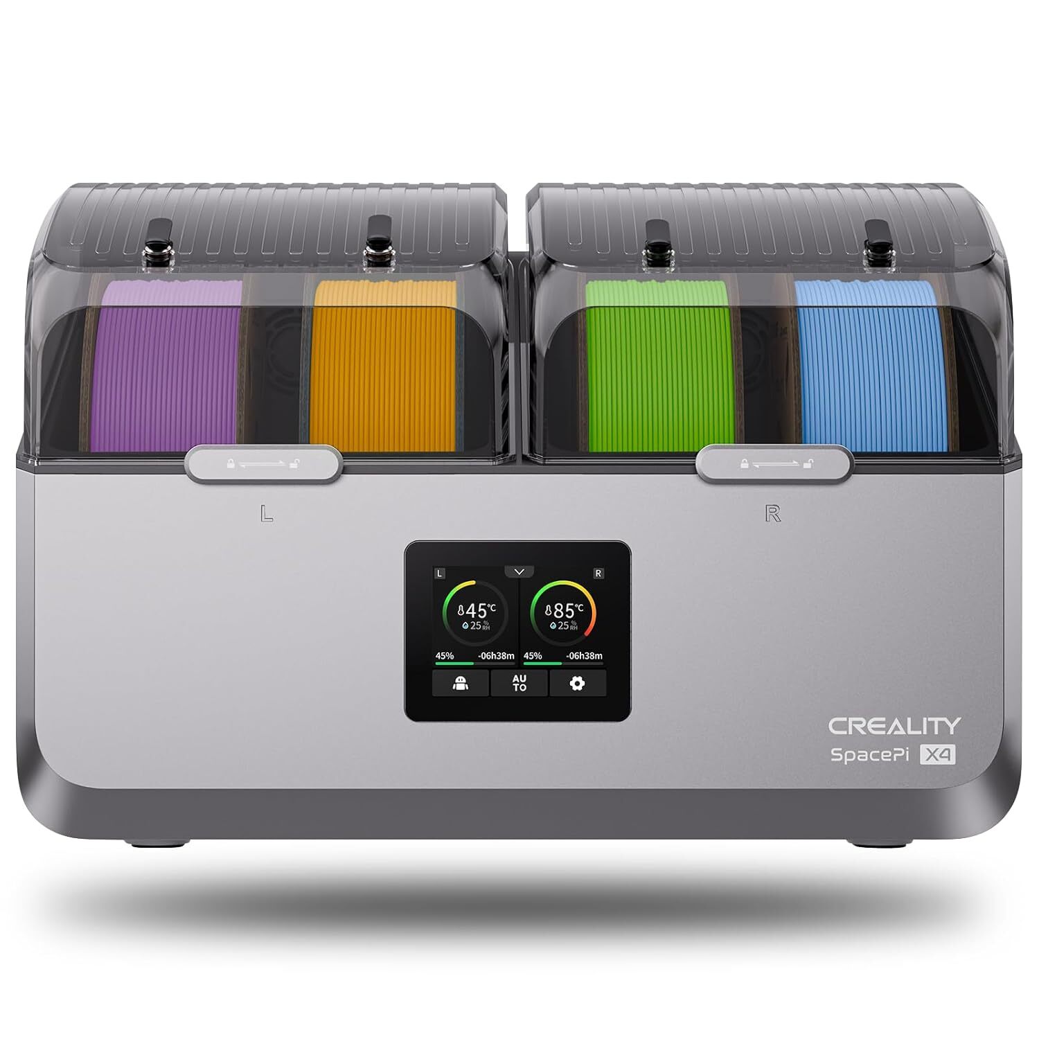 OPEN BOX Creality SpacePi X4 Filament Dryer Filament Dryer Box 360° 200W Heating