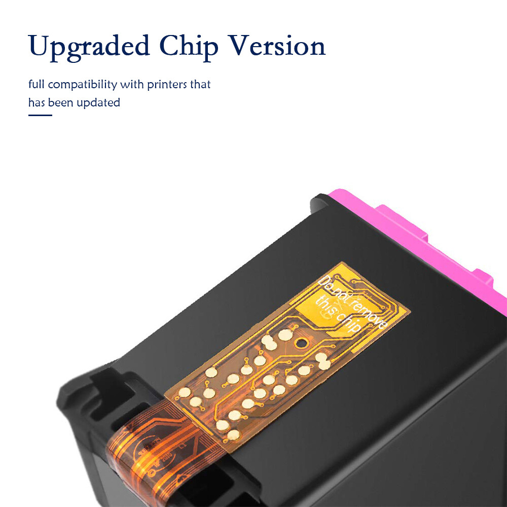Ink Cartridge Black Color for HP 60XL 61XL 63 XL 65 XL 62 XL-With New Chip