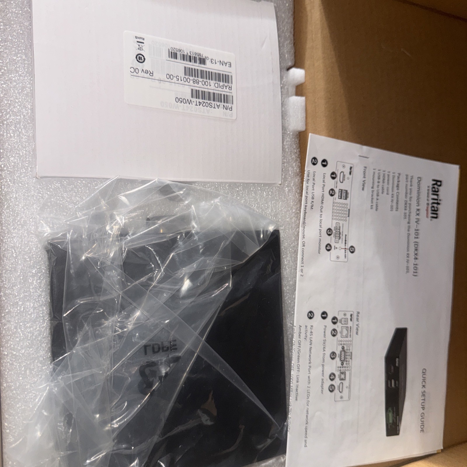 Raritan Dominion (DKX4-101) KX IV-101 4K KVM Over IP Switch