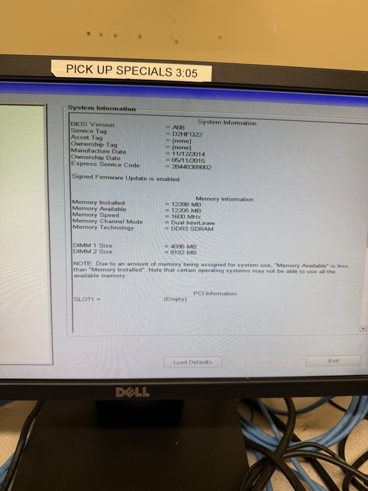 Dell Optiplex 9020 SFF i5-4670s 3.1GHz 12G RAM 250G HDD Win11 Pro