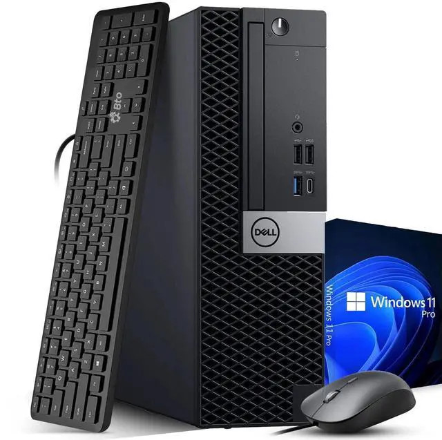 Dell OptiPlex 5070 SFF Desktop i5-9500 16GB RAM 256GB SSD Keyboard & Mouse W11