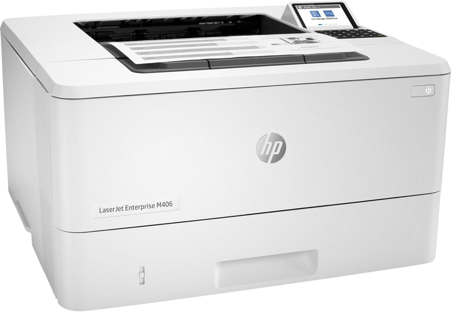 HP LaserJet Enterprise M406dn Monochrome Laser Printer