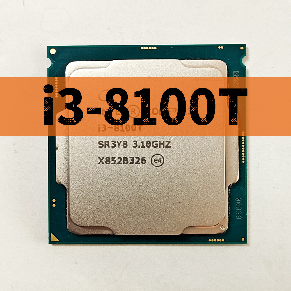 Intel Core i3-8100T SR3Y8 3.1GHz 4Cores 35W LGA1151 CPU Processor