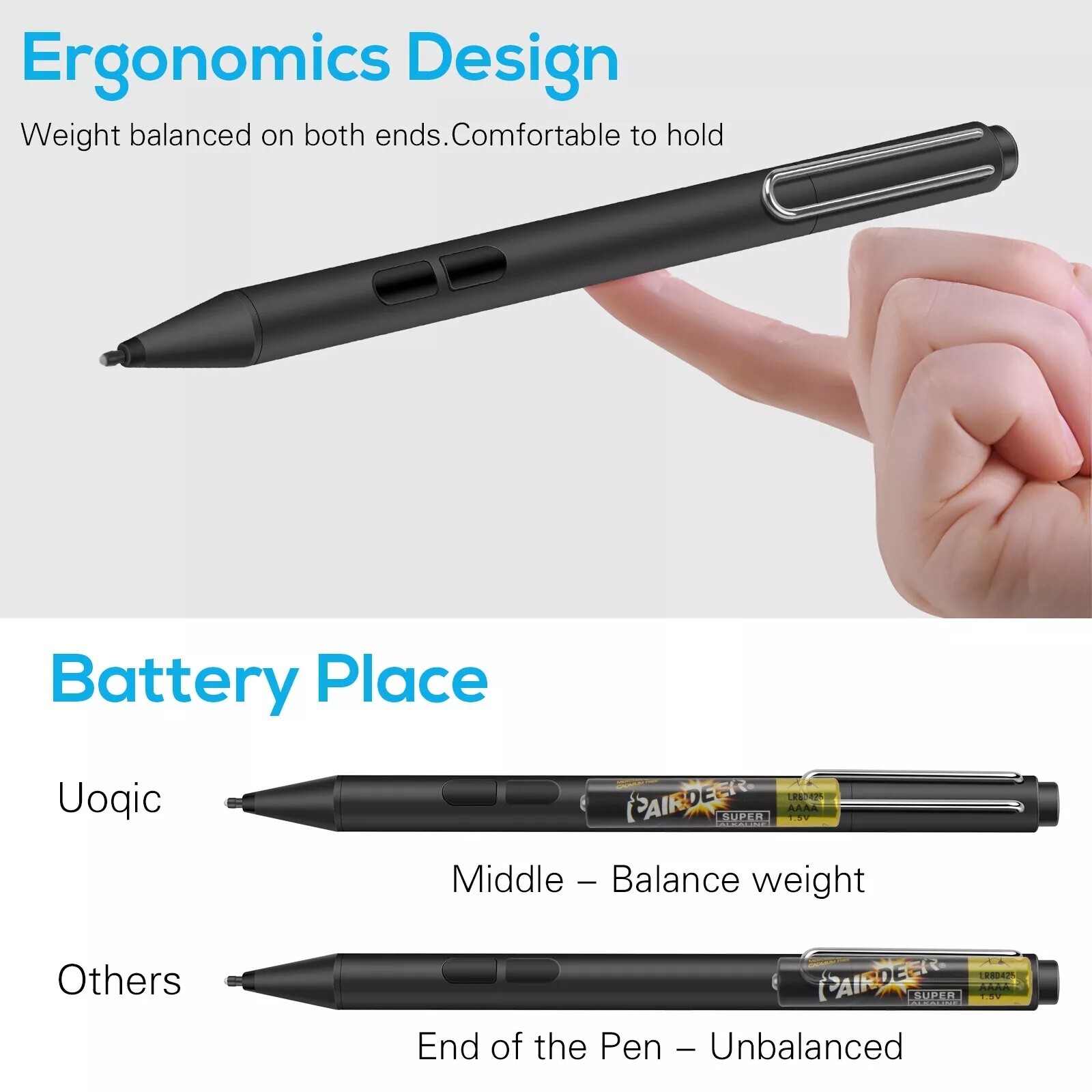 Stylus Pen For Microsoft Surface Pro 3/4/5/6/7/8/X Go 2/3 Book Latpop Studio