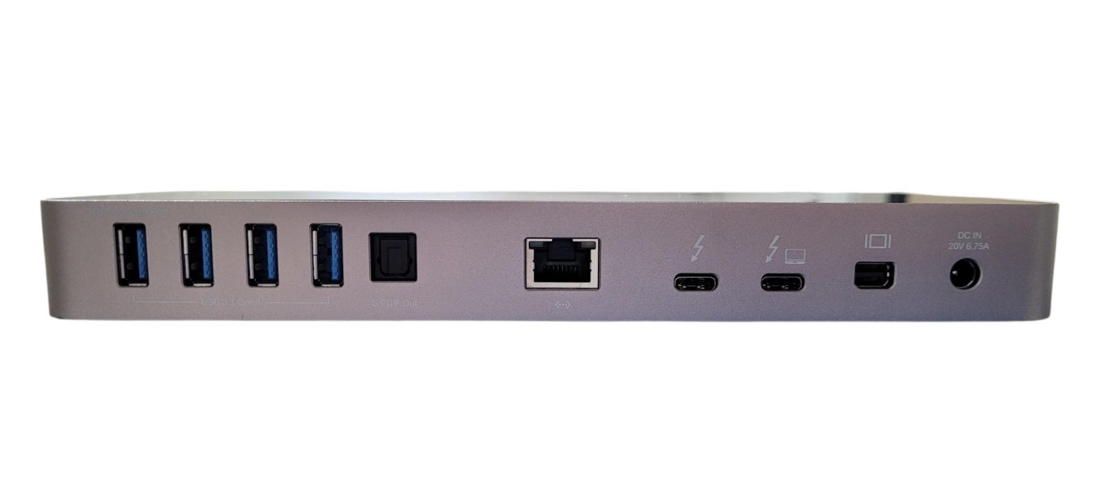 OWC Thunderbolt 3 Dock Docking Station Black OWCTB3DK12PSG NO AC NO FIREWIRE
