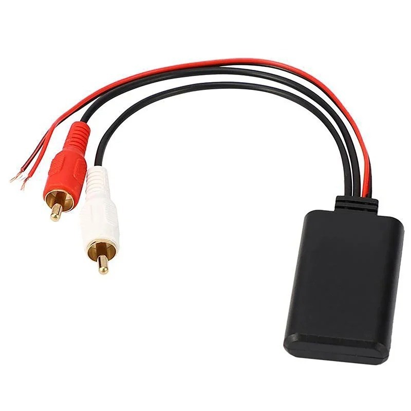NEW Bluetooth AUX Receiver Adapter Car 2 RCA Stereo Wireless Audio Cable