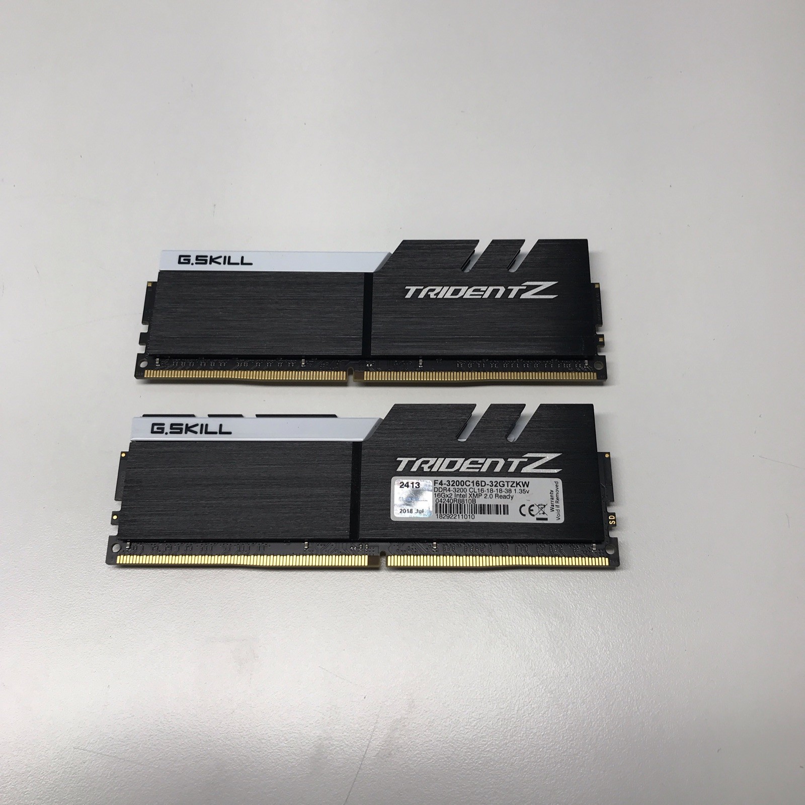 G.Skill TridentZ RGB 32GB (2x16GB) 3600MHz DDR4 F4-3600C16D-32GTZNC