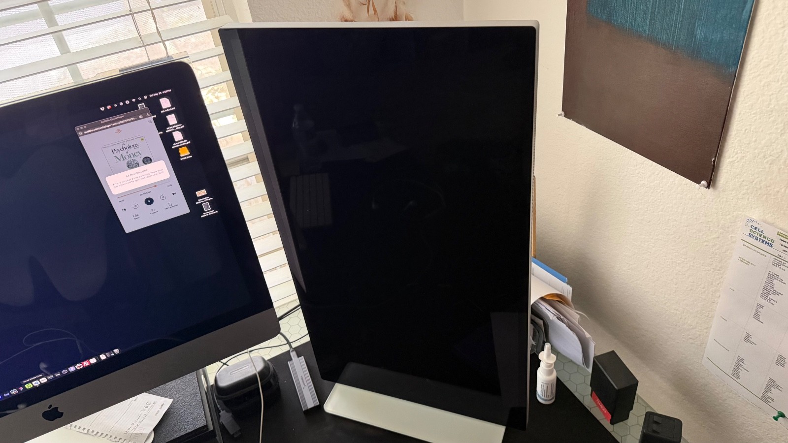 Apple Studio Display 27in 5120 x 2880 Standard Glass w/ VESA Mount Adapter