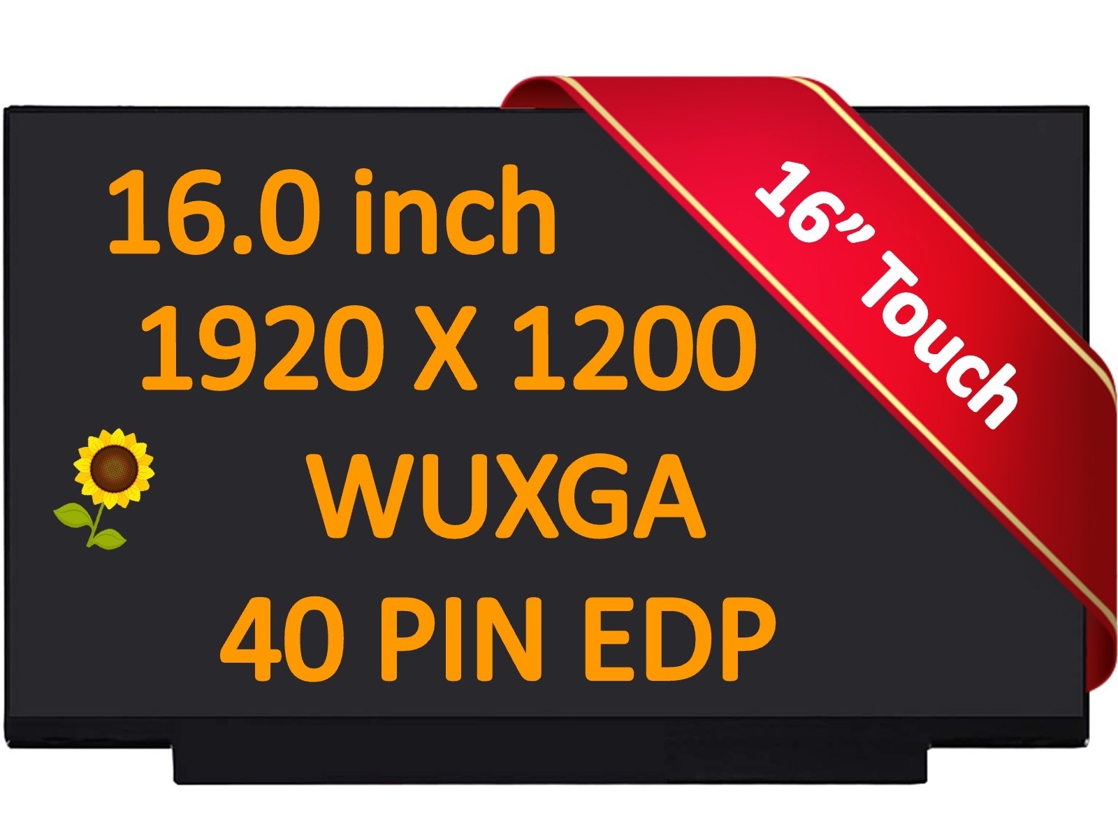B160UAK01.5 – RAW PANEL TOP 16 WUXGA AG UWVA 300 TOUCH
