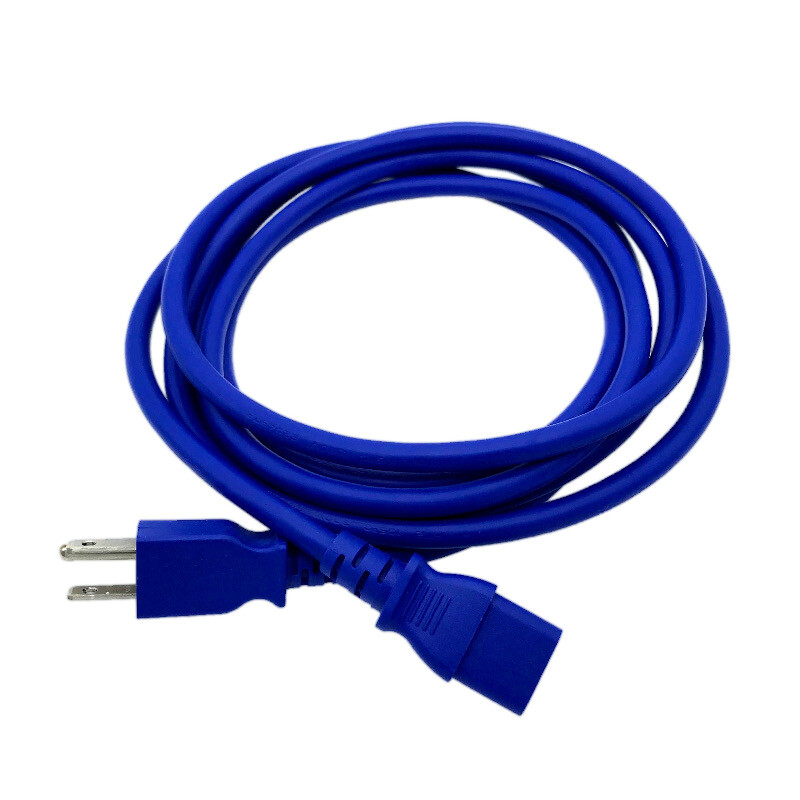 10 Ft Blue Power Cord for HP MONITOR 2159M 2010I 2009M Replacement Cable