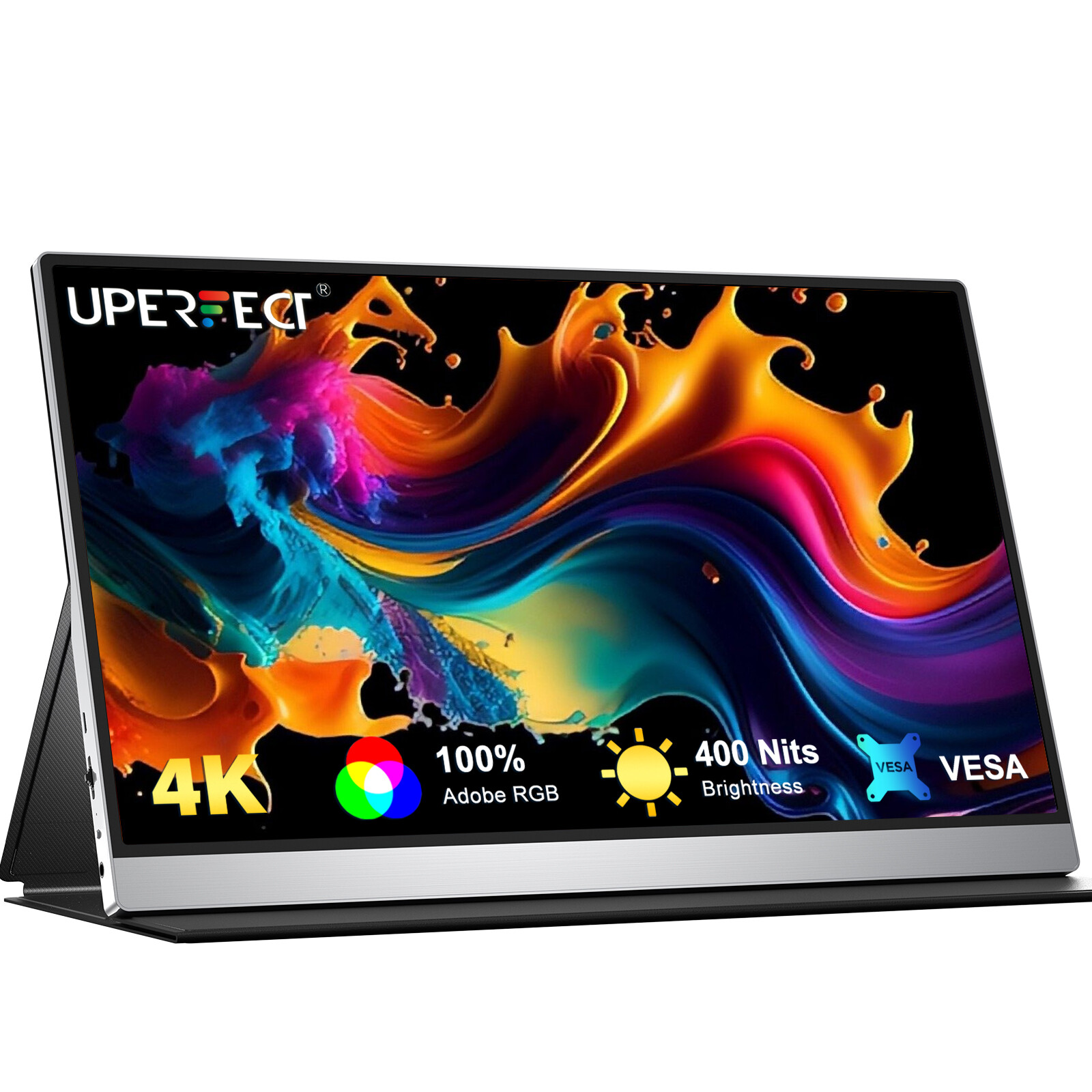15.6″ 4K Portable Monitor 3840*2160 4K Portable Display Gaming Monitor USB C OTG