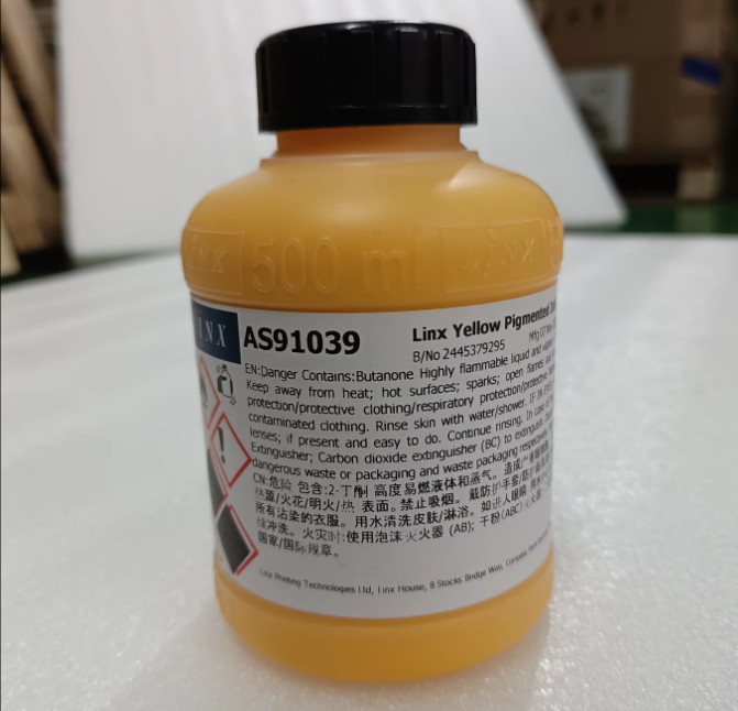 Factory – Direct 1039 – 1 Yellow Pigment Ink Compatible with Linx Cij Printers