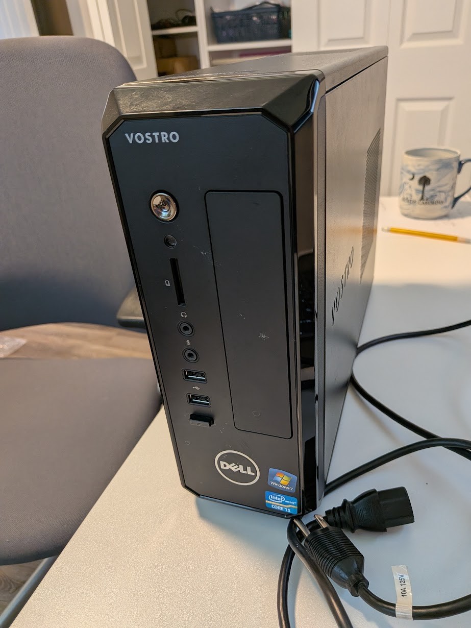 Dell Vostro 270s Intel Core i5-3450S 500GB HDD 4GB Ram Windows 11