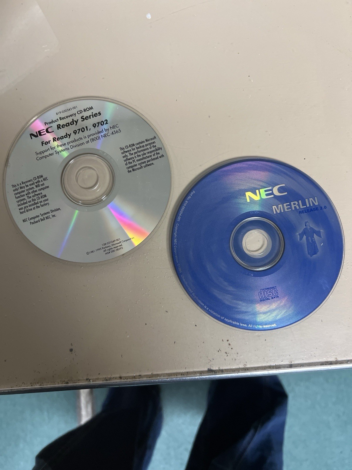 NEC Versa 2000C 486 Vintage Laptop +Original System/Driver Disks- Boots