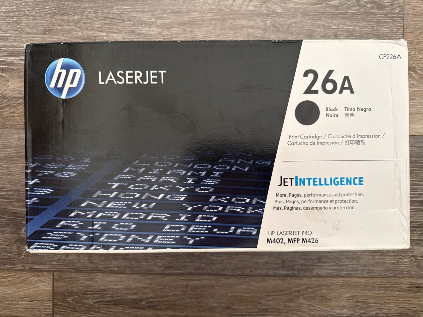 Genuine HP 26A (CF226A) Black LaserJet Pro Toner Cartridge – Brand New Sealed
