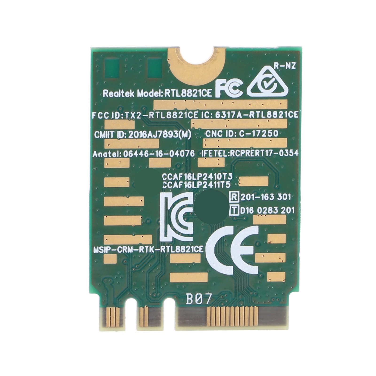 AW CB304NF RTL8821CE Network Card 433Mbps M.2 NGFF Network Card BT4.2 Netwo UFRD