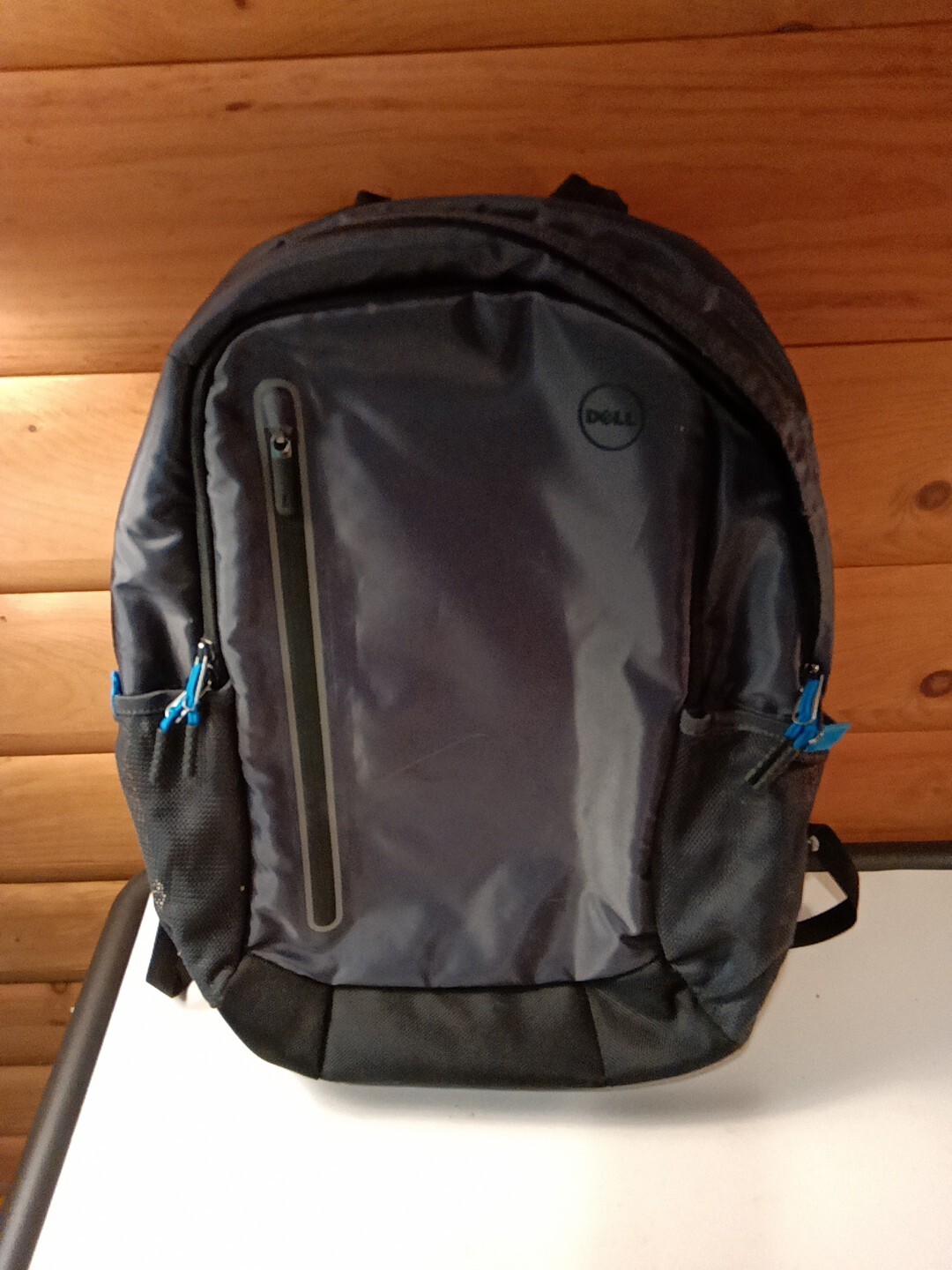 Dell Computer Tek Backpack Black And Blue Bag Organizer