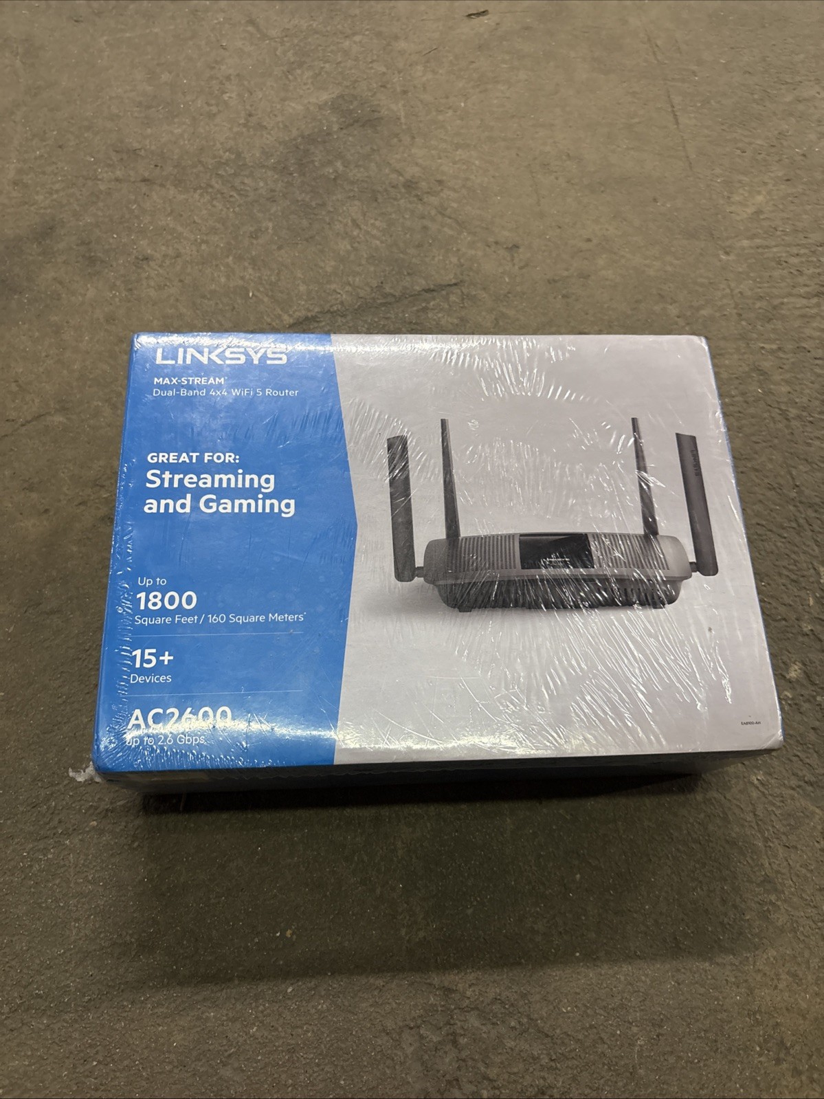 Linksys AC2600 Smart MU-MIMO Dual Band Gigabit Wi-Fi Router (EA8100)™