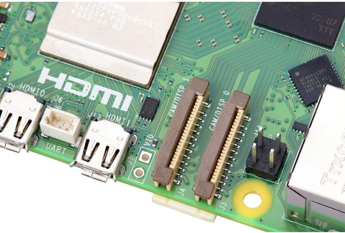 Raspberry Pi 5 8GB Single Board 2.4GHz Quad-core 64-bit Arm Cortex-A76 CPU