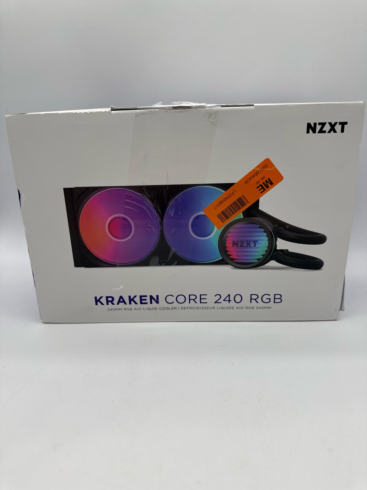 NZXT Kraken Core 240 RGB AIO CPU Liquid Cooler 240mm Radiator AM5 AM4 Black (2)