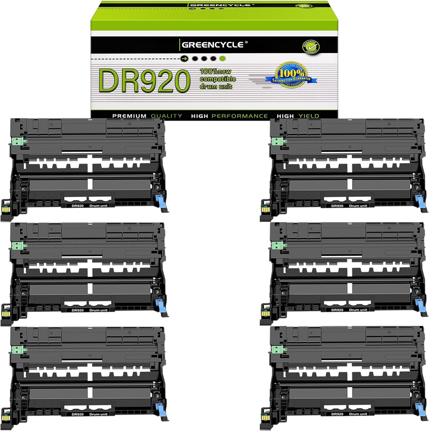 6PK Compatible DR920 DR-920 Drum Unit for Brother TN-920 HL-L5210DW HL-L6415DW