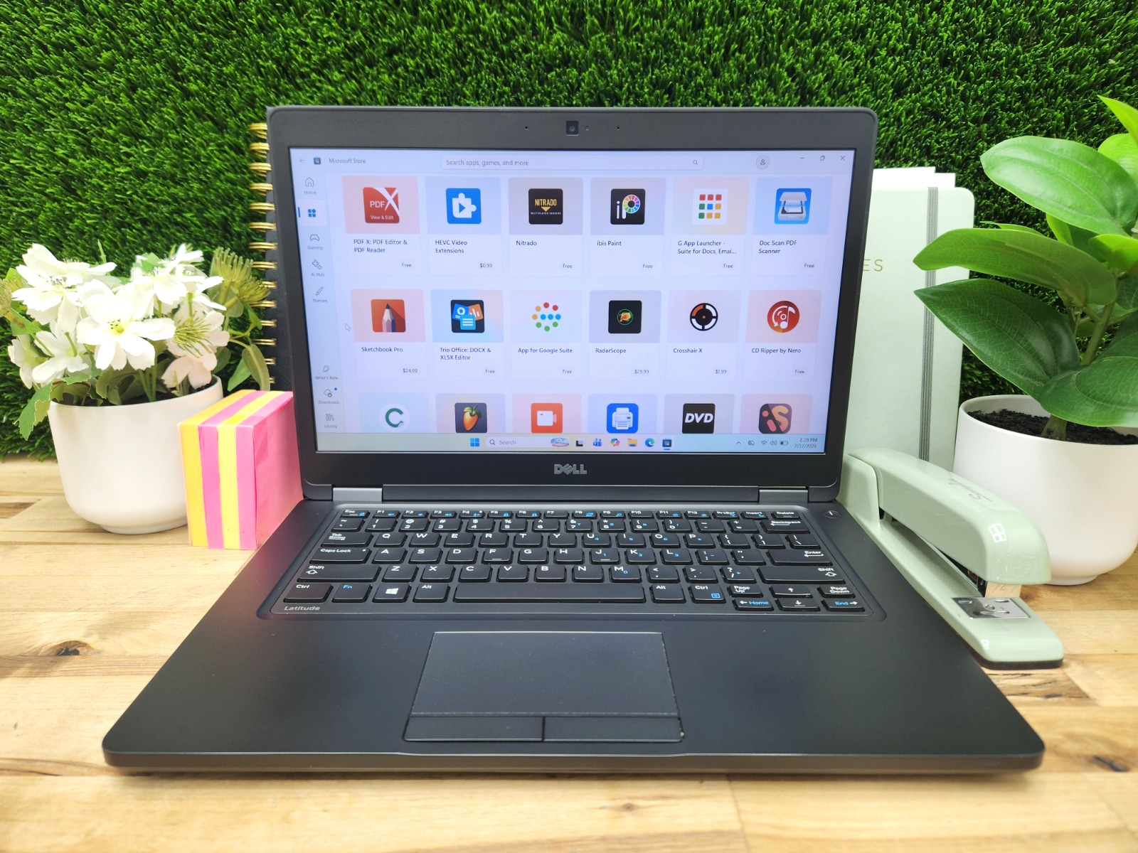 Dell Latitude 5480 14″ FHD i5-7440HQ 2.8GHz 16GB 256GB SSD Windows 11 Pro ~