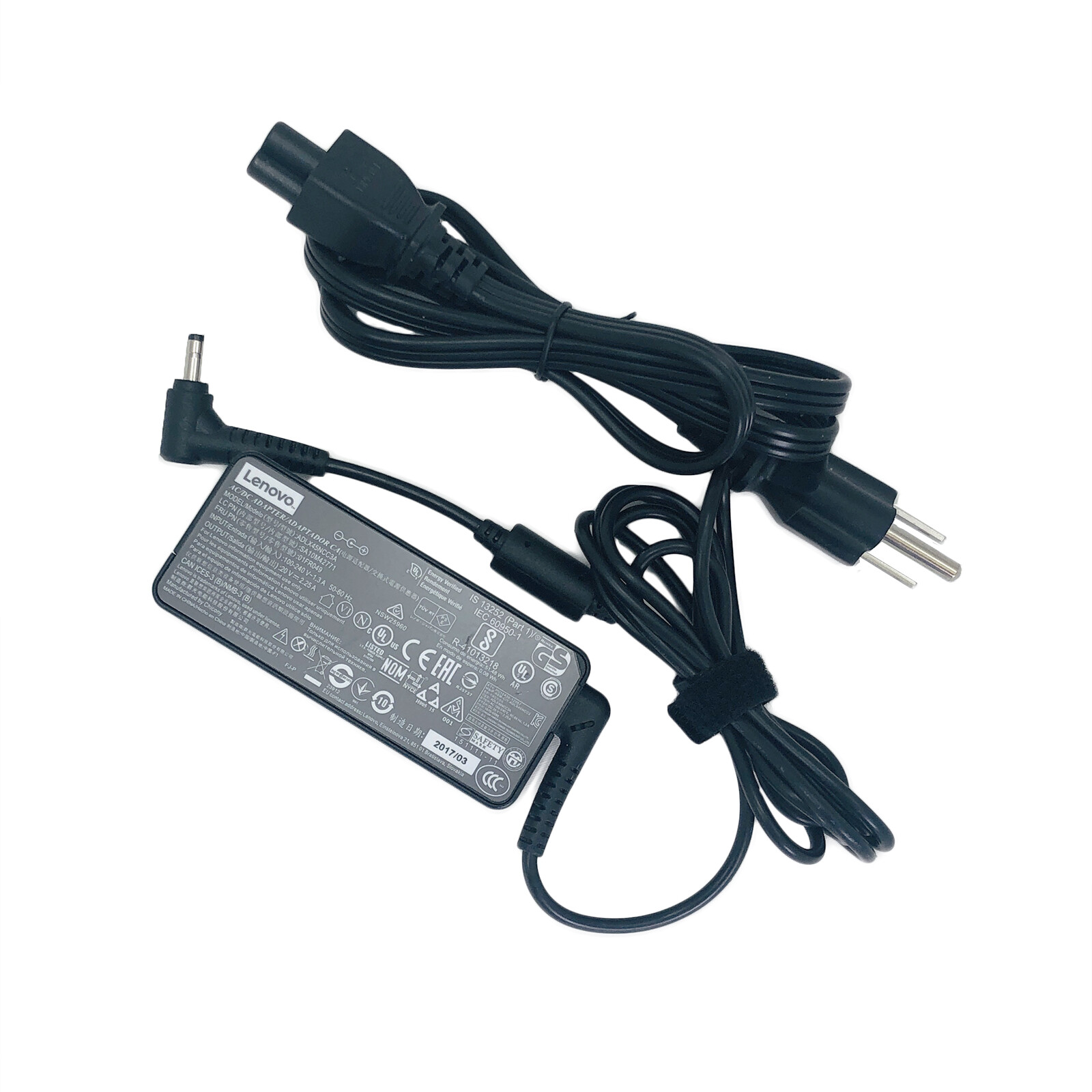 Original 20V 2.25A Lenovo AC/DC Power Adapter Charger for V14 V15 G2 IJL Laptop