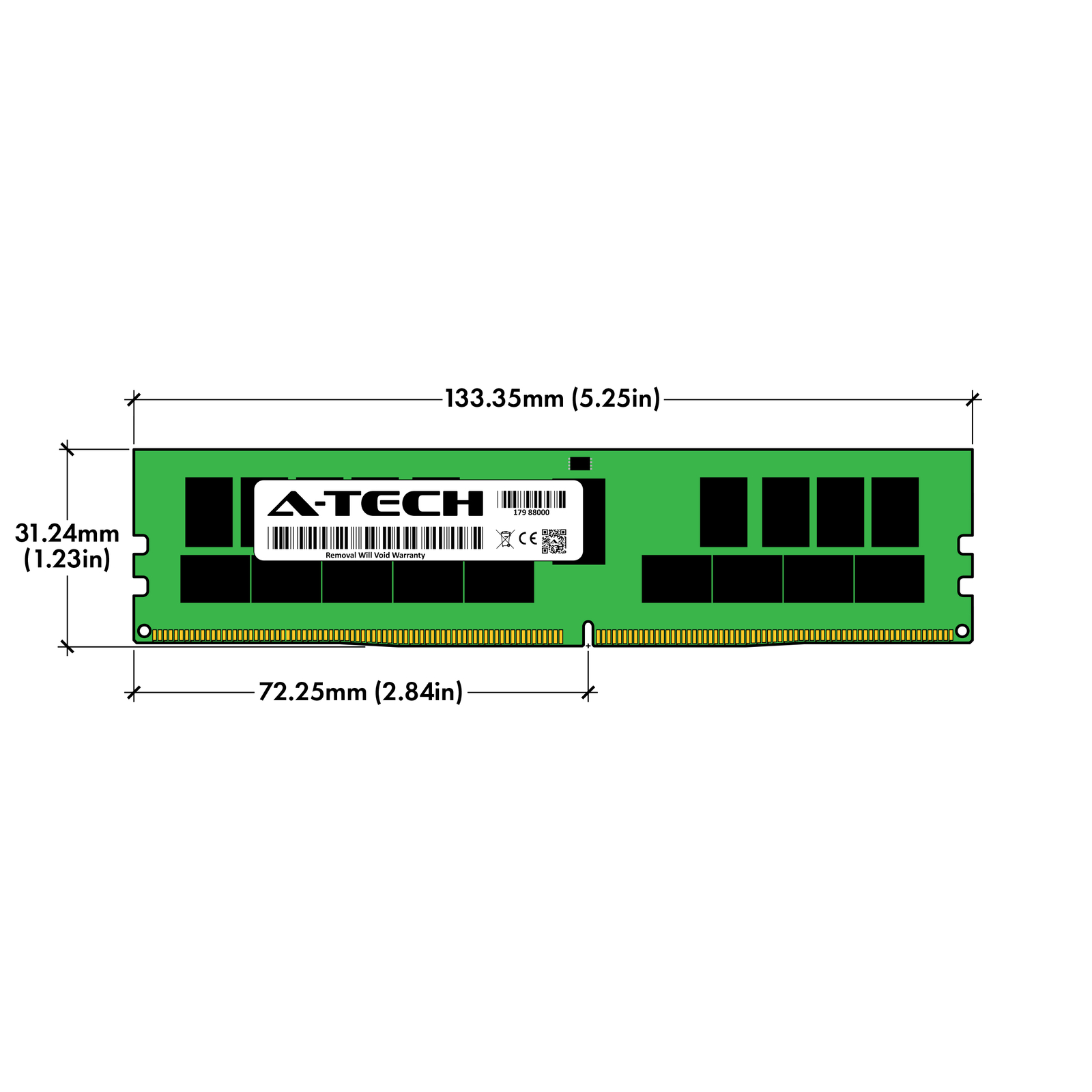 1TB 16x 64GB PC4-2666 RDIMM Supermicro H12SSW-NTR Memory RAM