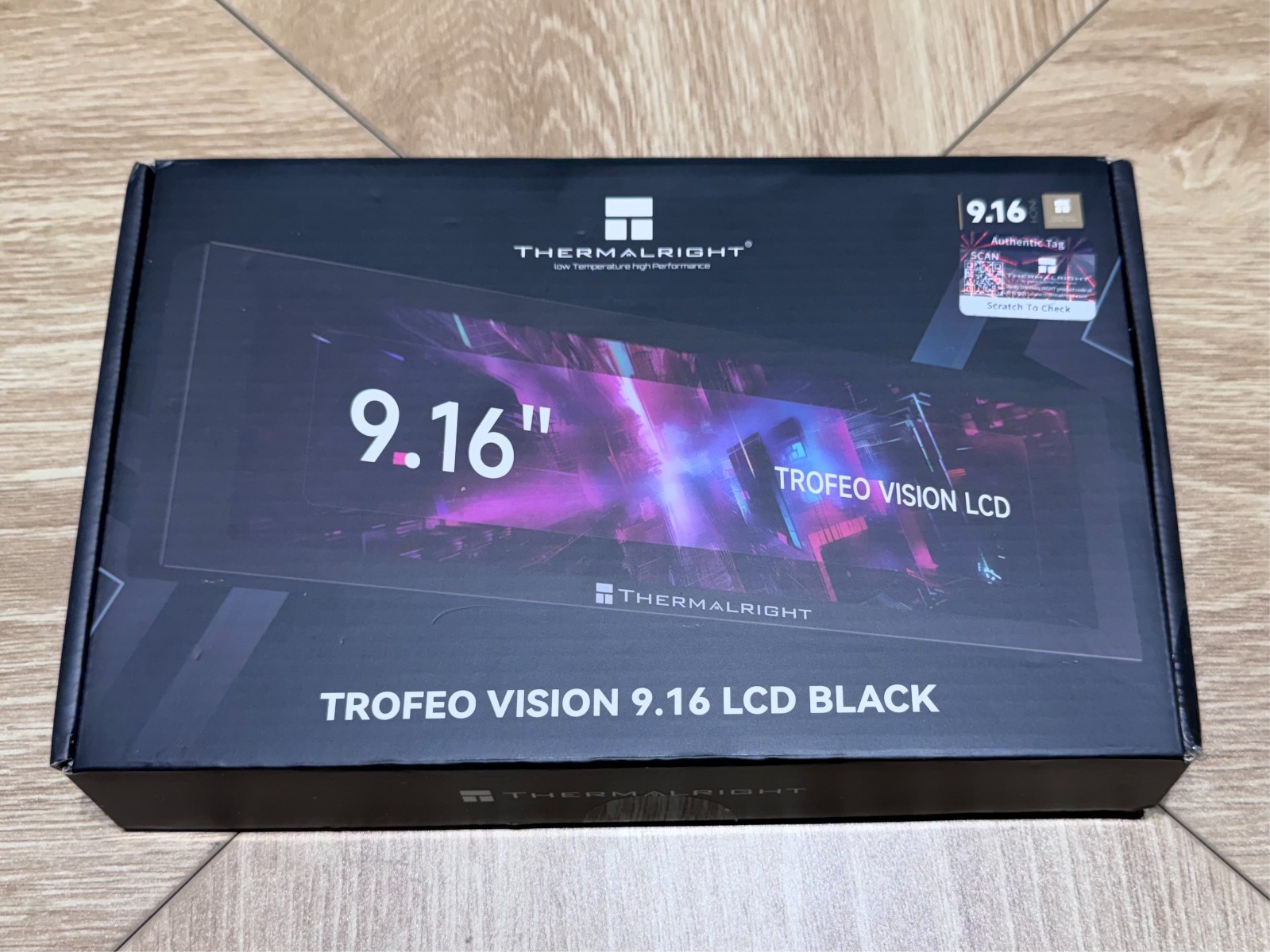 Thermalright Trofeo Vision 9.16 Inch Full-Color LCD 1920×480 Resolution CPU/GPU