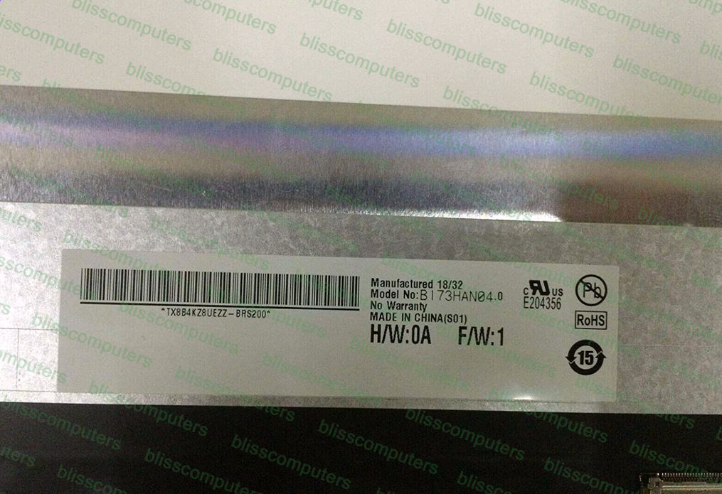 144hz 1200:1contrast NV173FHM-NY1 B173HAN04.0 B173HAN04.4 N173HCE-G33