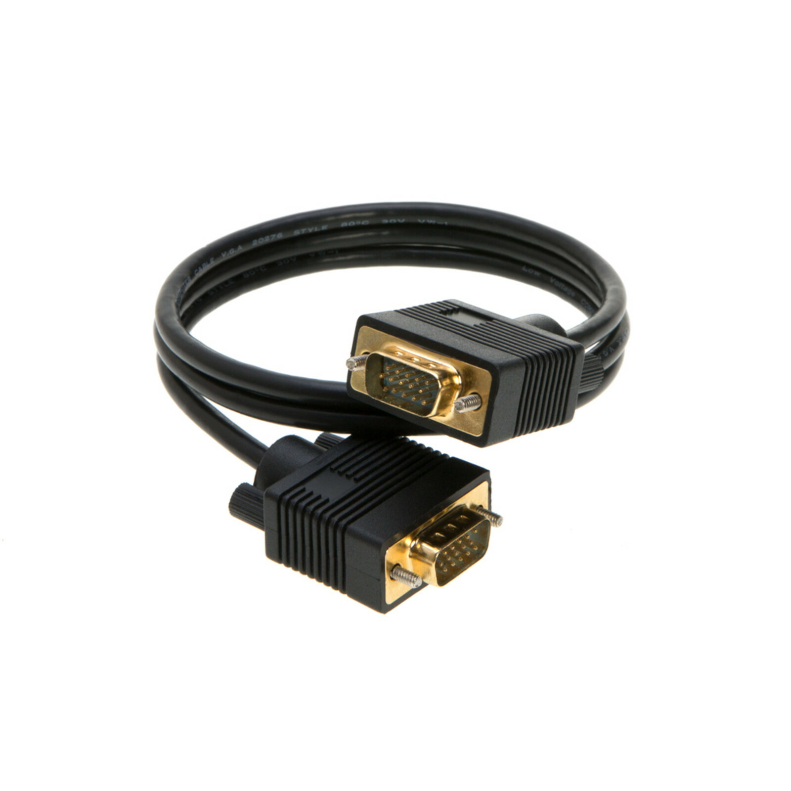 SVGA Male Monitor Cable Super Vga Cord 15 Pin 3ft 6ft 10ft 15ft 25ft 50ft lot