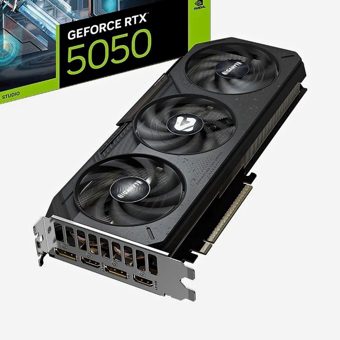 GIGABYTE GeForce RTX 5050 Gaming OC 8GB GDDR6 PCIe 5.0 x16 HDMI/DP