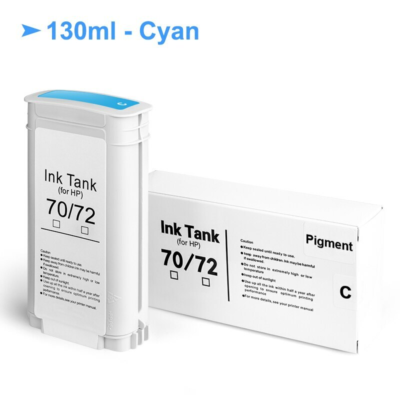 12Color/set HP 70 Compatible Ink Cartridge For HP Z2100 Z3100 Z3200 Z5200 Z5400