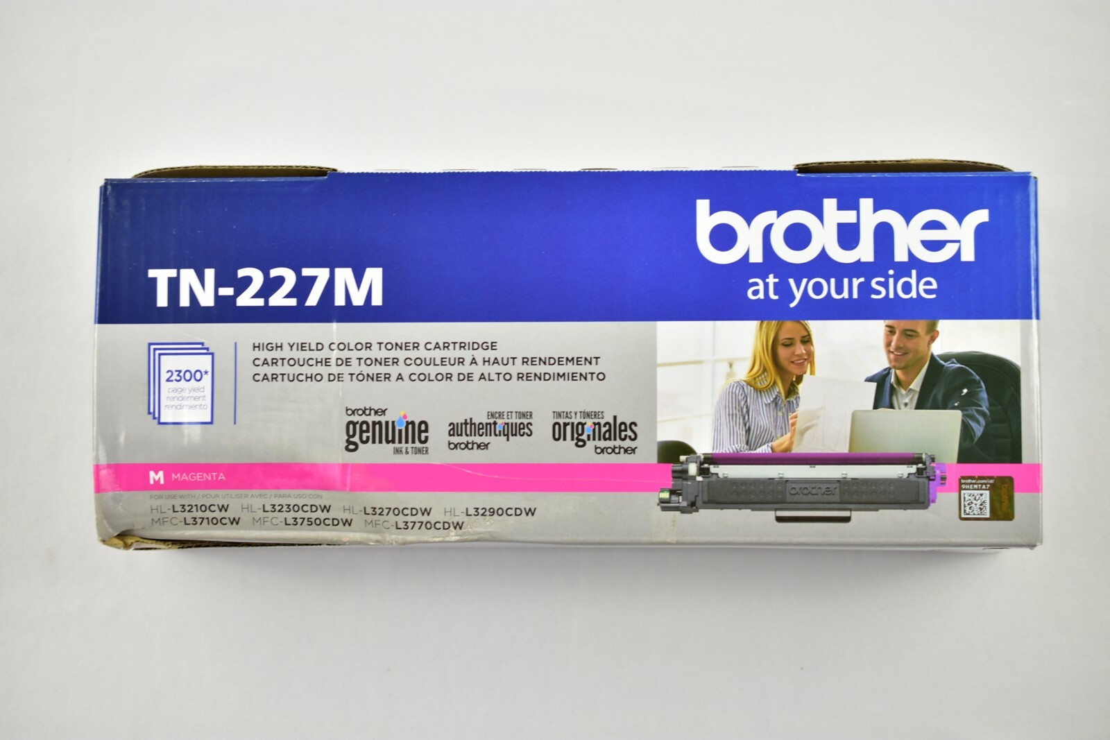 Brother TN227M High Yield Magenta Toner Cartridge Genuine