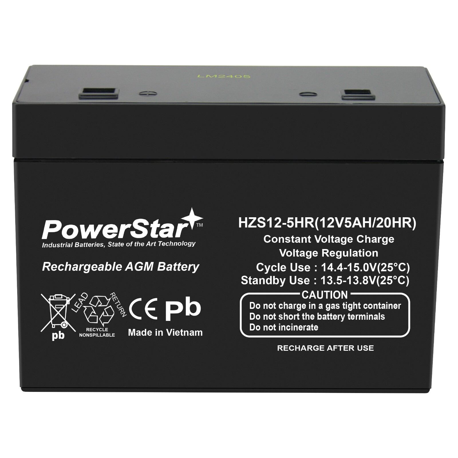 PowerStar Replacement Battery for APC BF500