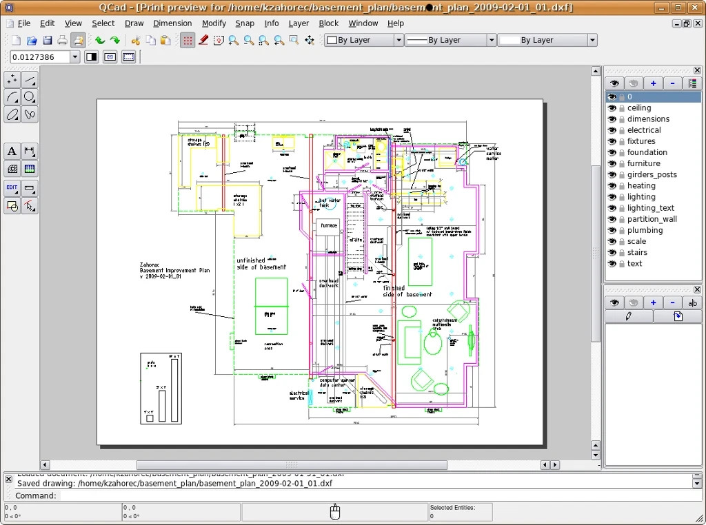 Libre Cad – 2D CAD Computer Aided Design Software for Windows & MAC on CD-ROM