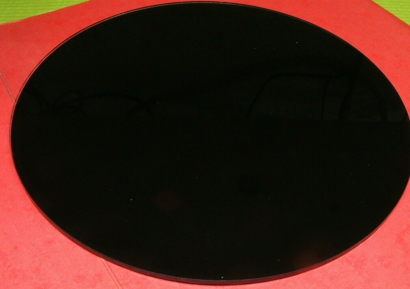 3D PRINT BED Borosilicate BLACK PYREX ROUND Glass PLATE 200MM X 3MM USA x2