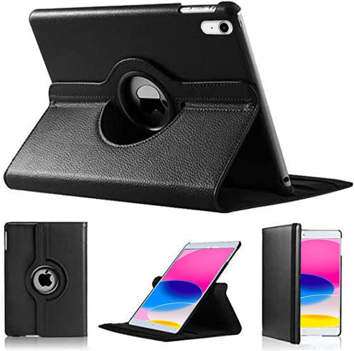 Smart Case Cover Leather 360 Rotating Apple iPad Air iPad Pro 13″ 12.9″ 11″ 10.9