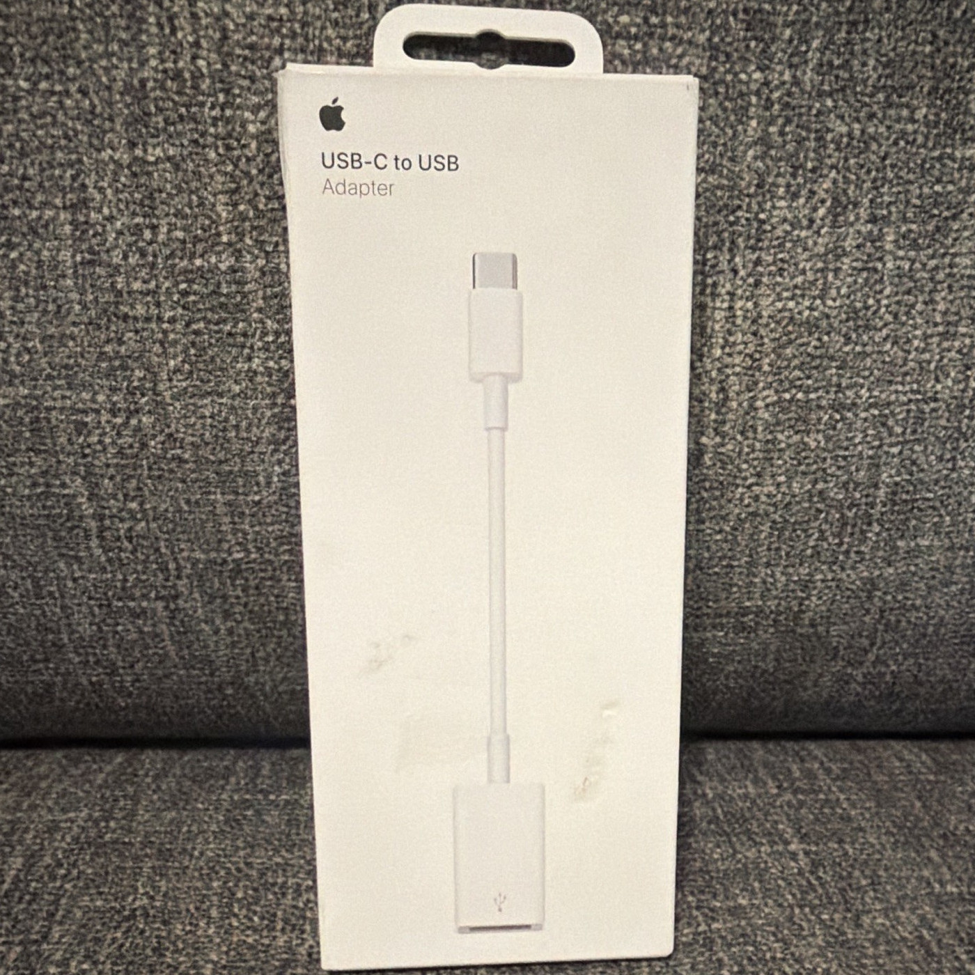 Apple USB-C to USB Adapter, White, Portable, Less Than 1 ft, 1:1