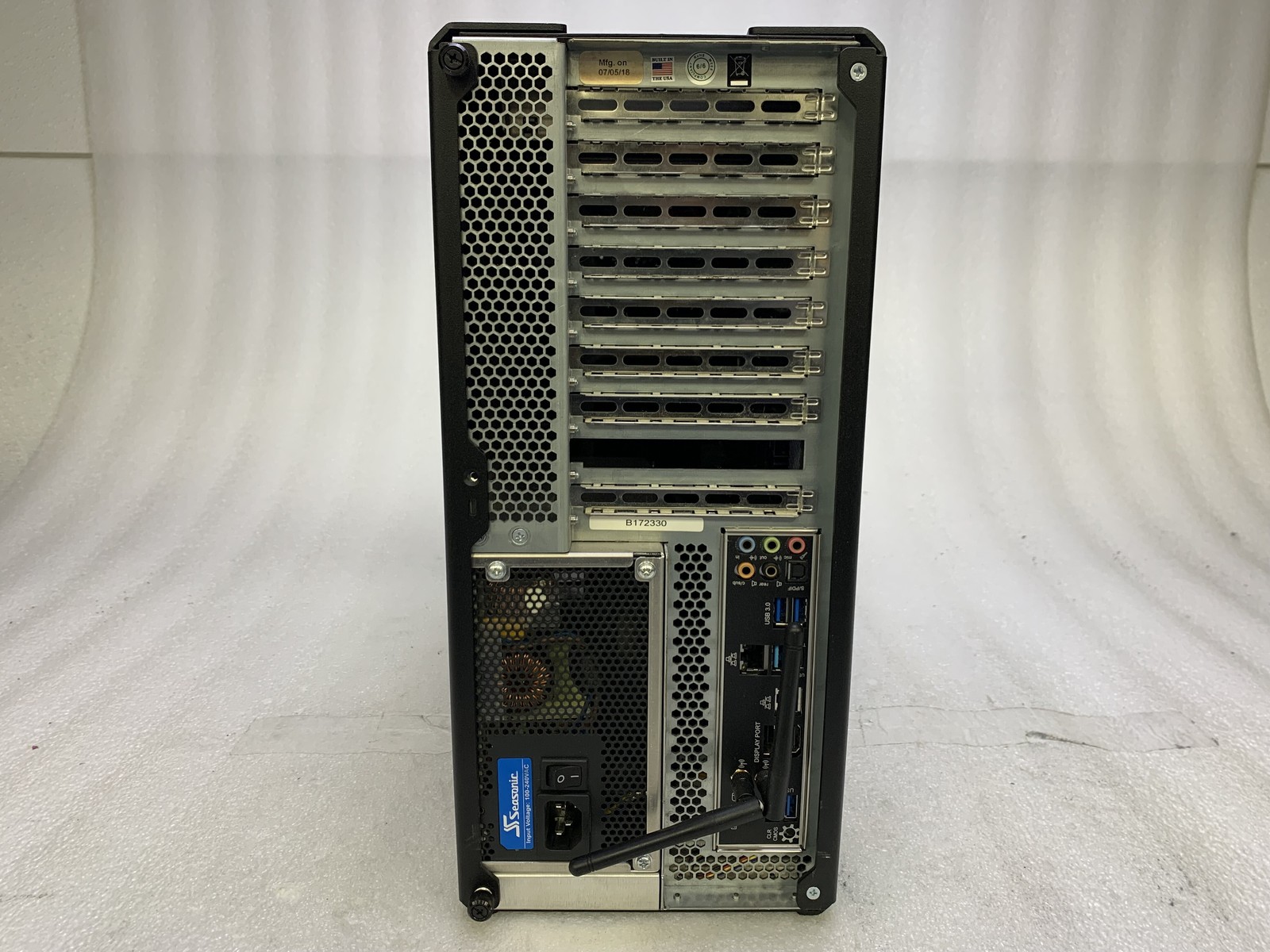 BOXX Technologies APEXX S3 Core i7-8700K 3.7GHz 16GB RAM NO HDD NO OS Good