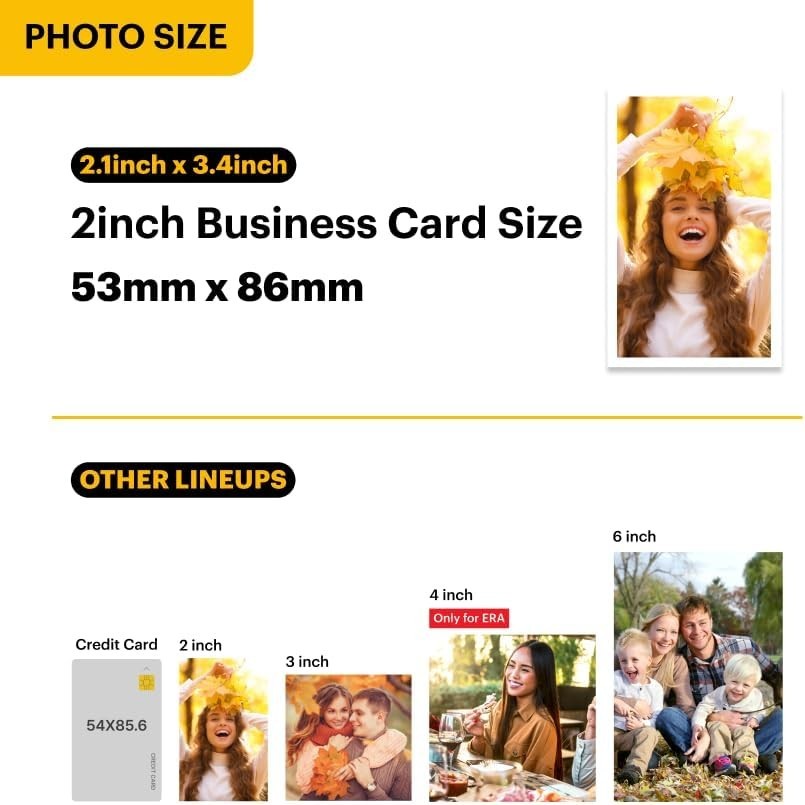 Compact Bluetooth Photo Printer with App Control – 38 Sheets of Quality