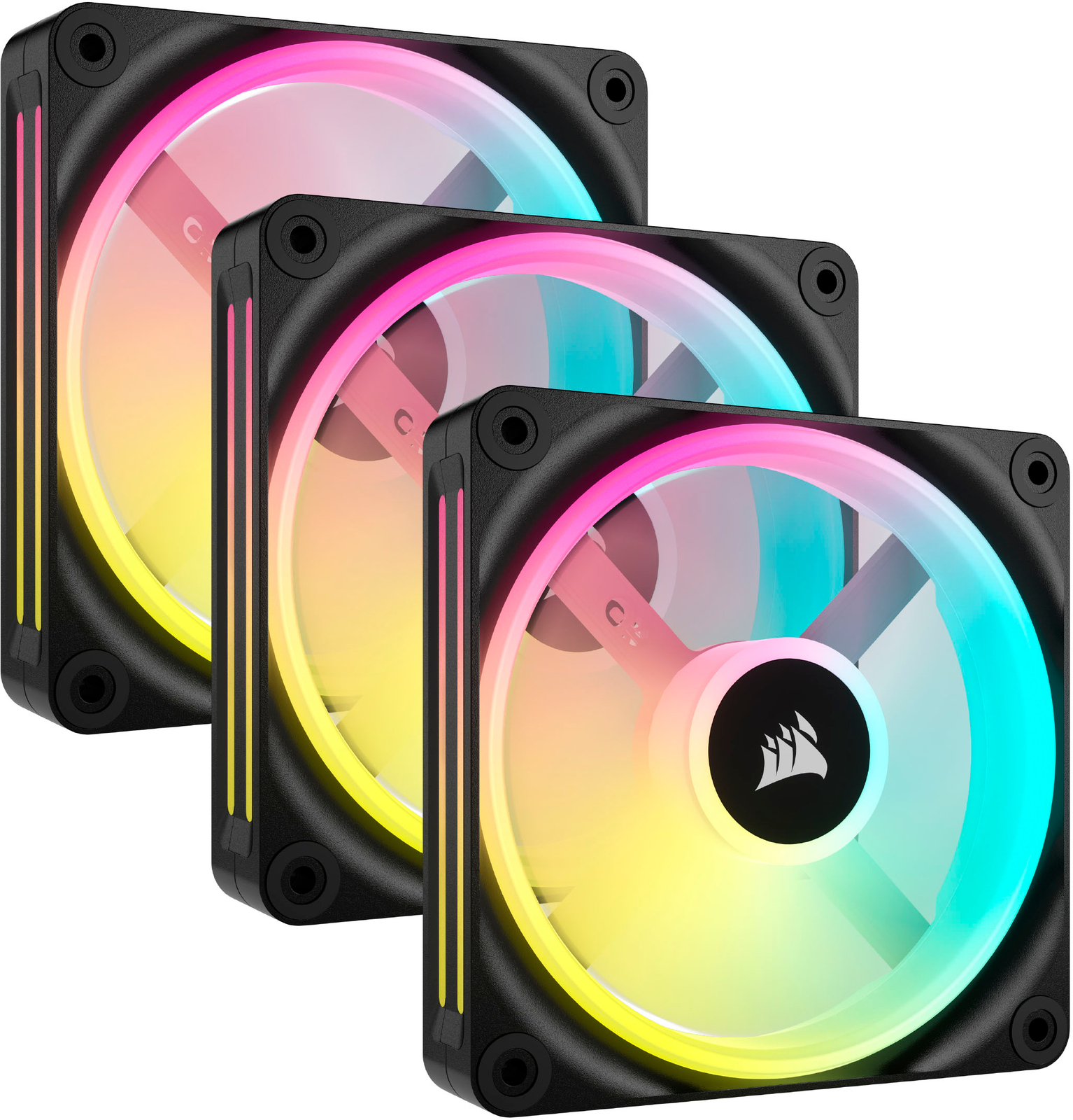 CORSAIR iCUE LINK QX120 RGB 120mm PWM Fans Starter Kit
