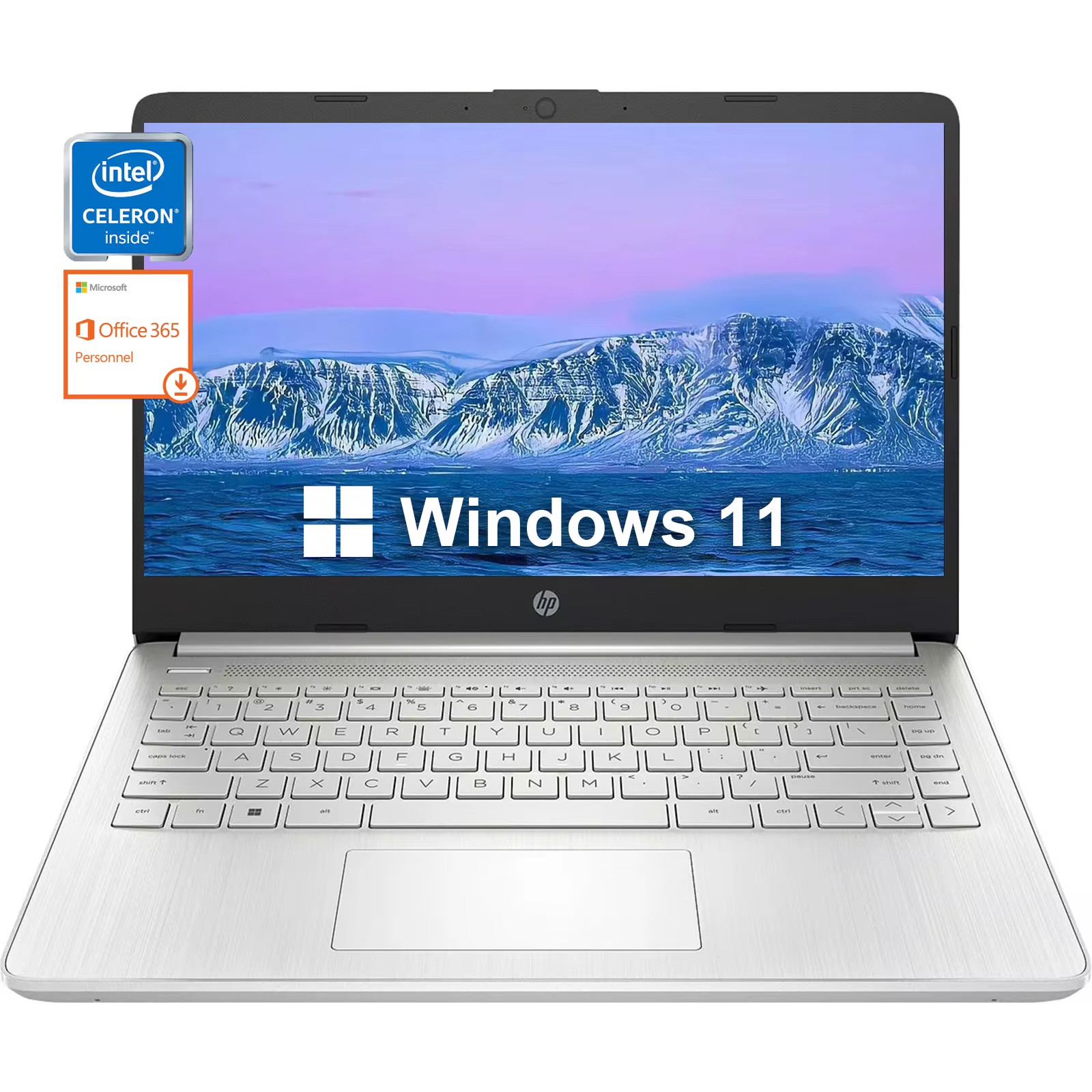 HP Newest 14″ Business Laptop,Intel Celeron N4120,Up to16GB RAM,384GB Storage