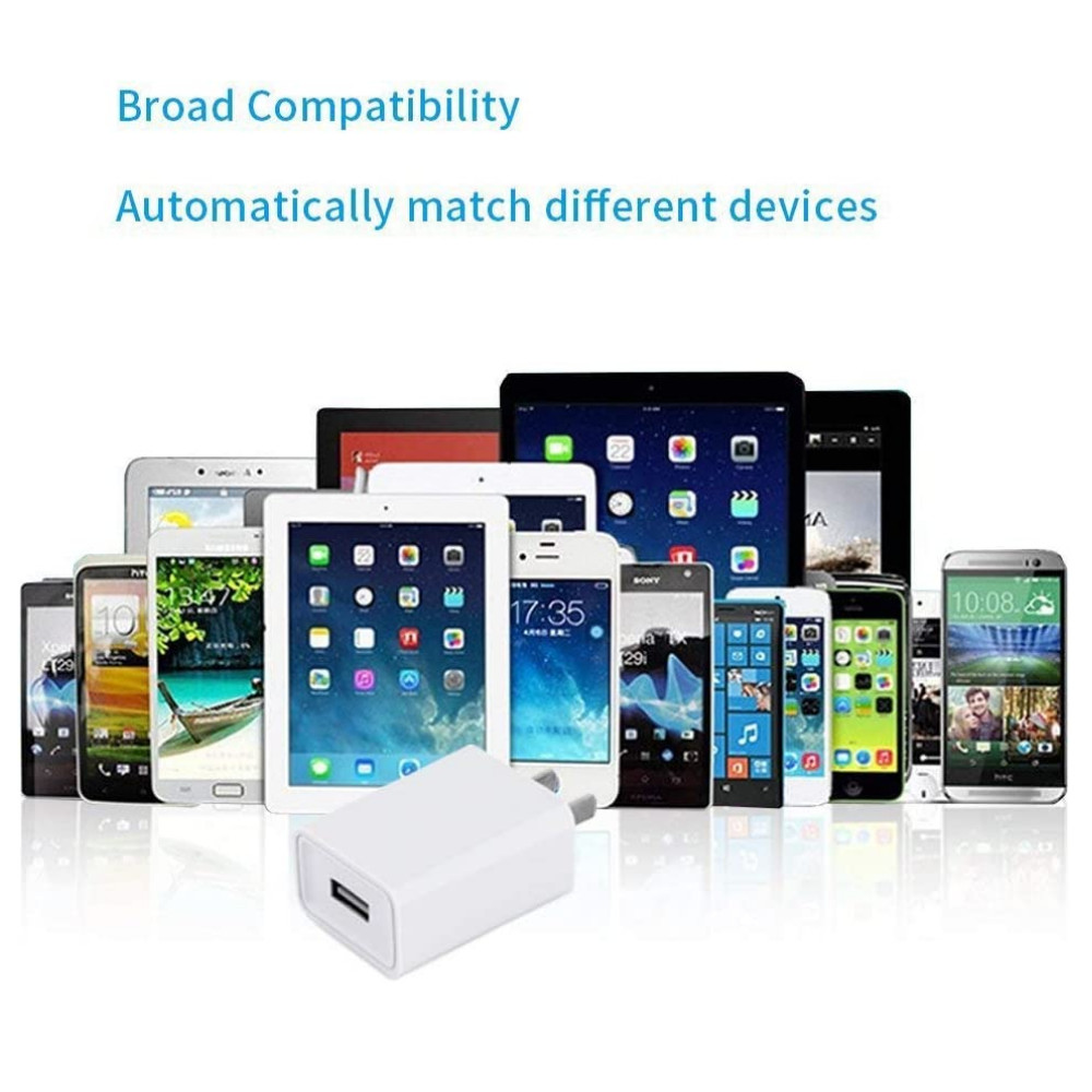 5V 2A USB Port Wall Charger AC-DC Power Adapter Converter US For iPhone Samsung
