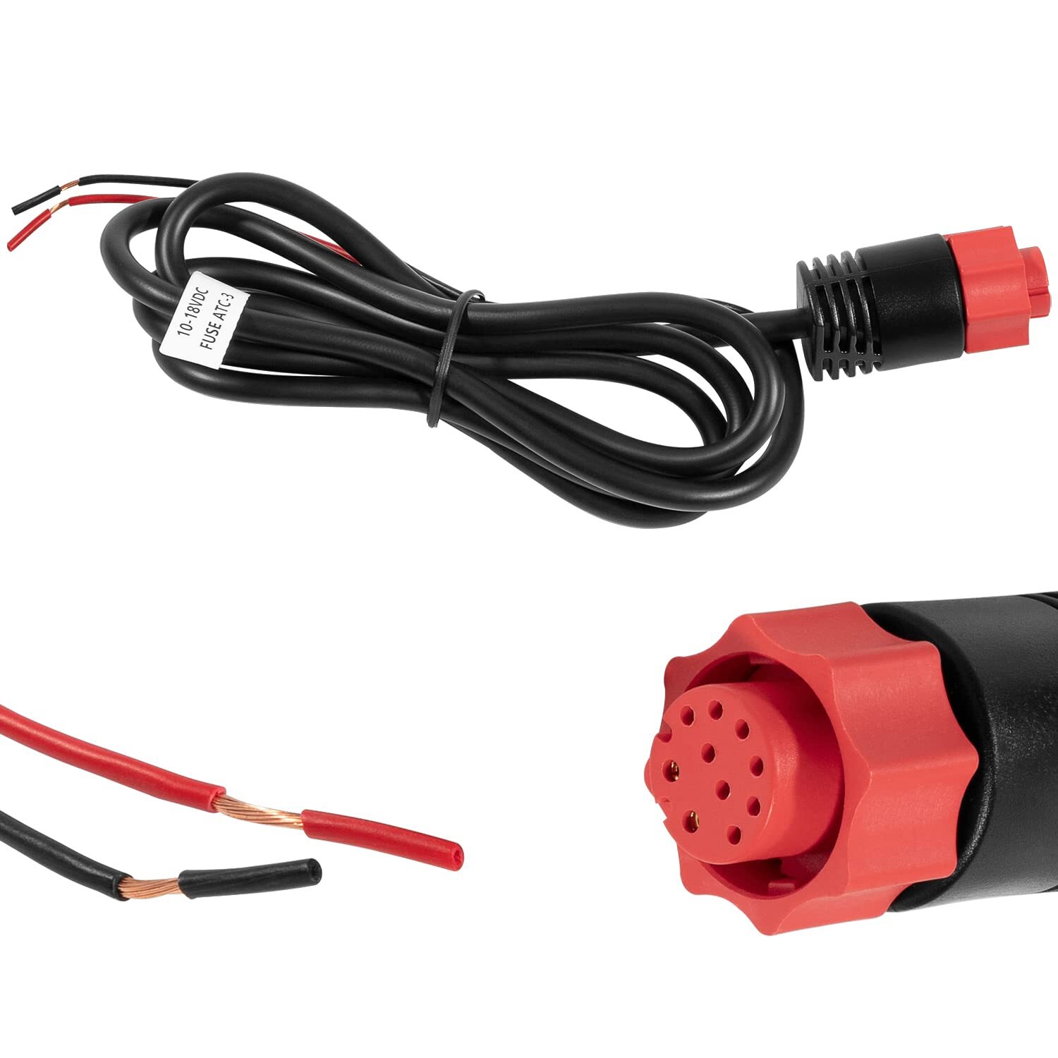 000-14041-001 Power Cable 3 Foot 2-Wire Power Only for Lowrance HDS,Elite FS