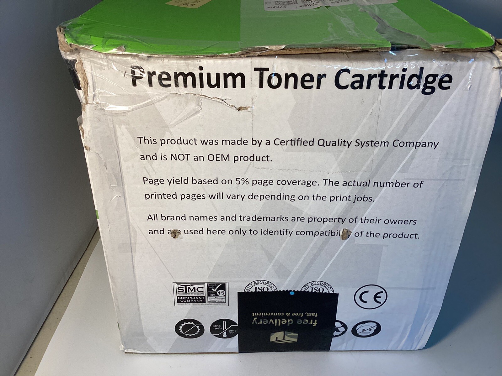 2pk Ce255X 2PK,Toner Compatible w/ Hp Laserjet P3011,Lazer Jet Enterprise P3015d