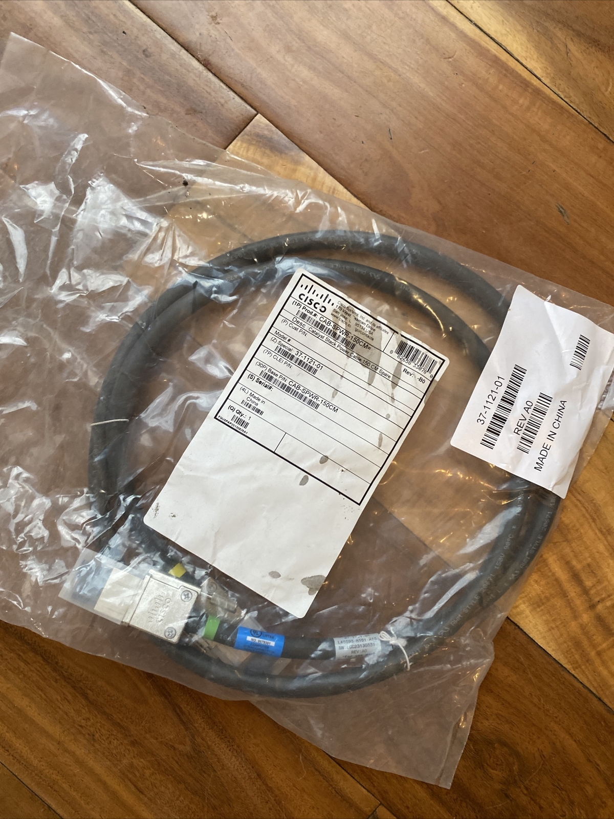 Cisco CAB-SPWR-150CM For 3750-X 3850 Stack Power Cable 37-1121-01 1.5m
