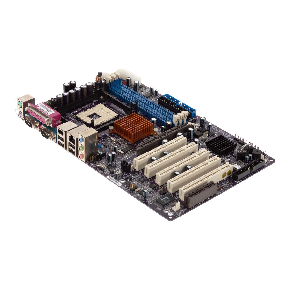 ECS L4S8A2 V1.0 ATX Socket 478 DDR1 SDRAM Mainboard w/ On-Board Audio